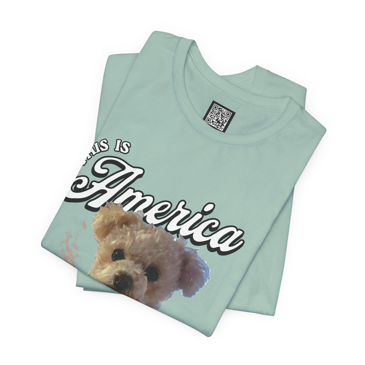 This Is America Mad Dog T-Shirt - Personalized Dog Shirt