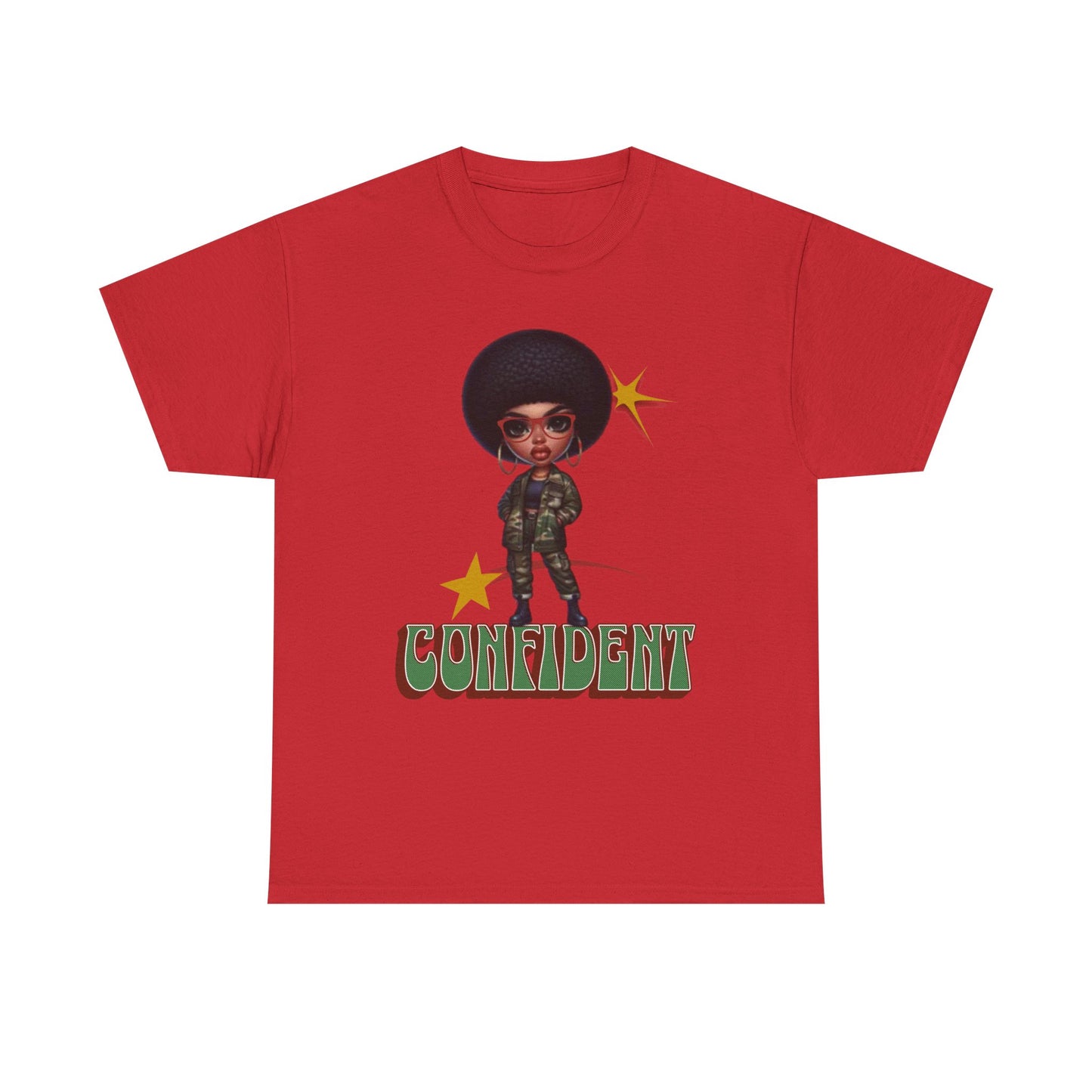 Black Femininity and Individuality, Black Women Confidence Shirt, Melanin Shirt for Black Women, Black Girl Magic T-Shirts, Confident T-Shirt