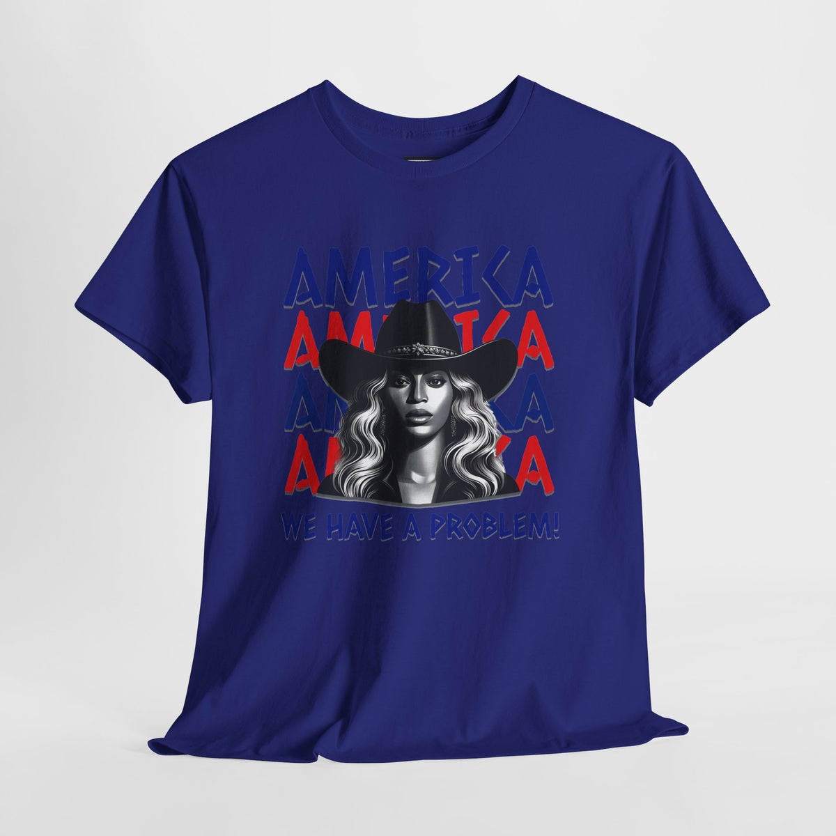 Beyoncé America We Have a Problem T-Shirt – Cowboy Carter Fan Tee, Patriotic Concert Shirt, S–5XL
