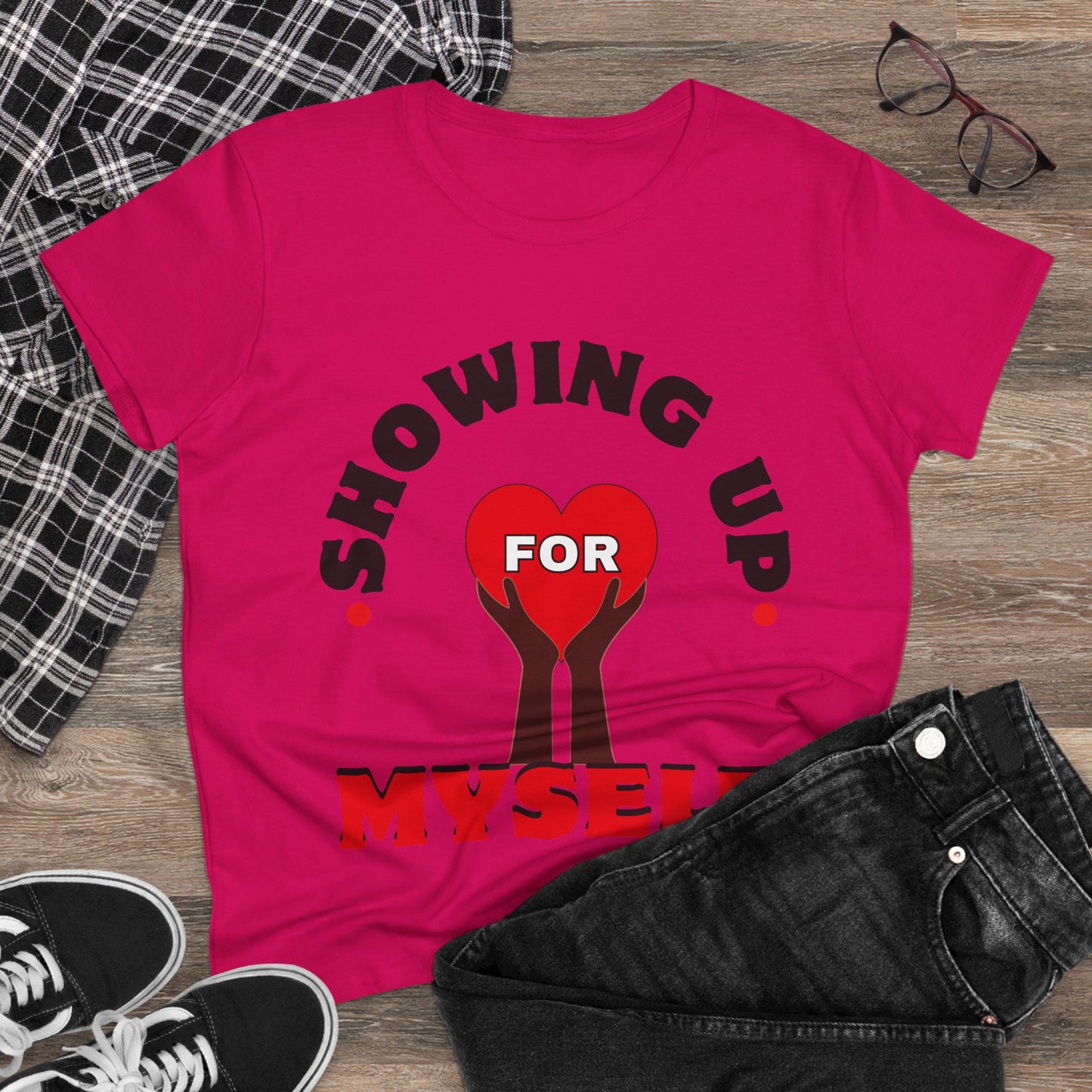 Motivational Shirts, Inspirational Shirts, Feminist Shirt, Women Empowerment Tees, Activism T-Shirts, Women's Movement Tees, Fighters, Showing Up for Myself Tees