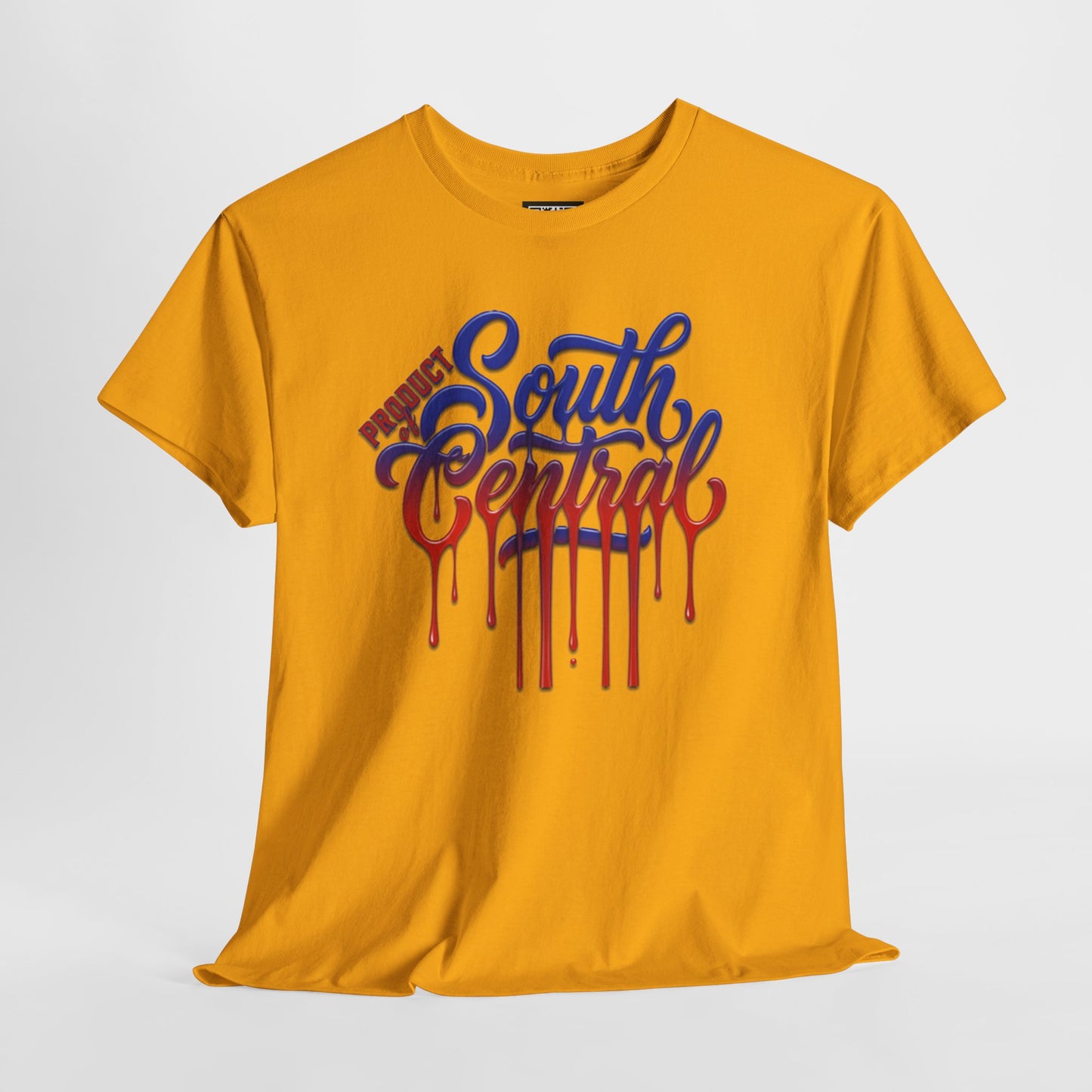 South Central Drip T-Shirt — Retro Los Angeles Script Graffiti Tee