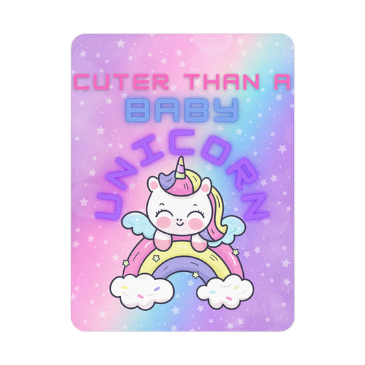 Unicorn Blanket for Toddlers, Cute Colorful Baby Blanket with a Unicorn, Colorful Baby Blanket, Unicorn Baby Shower Gifts, Cute Toddler Blanket
