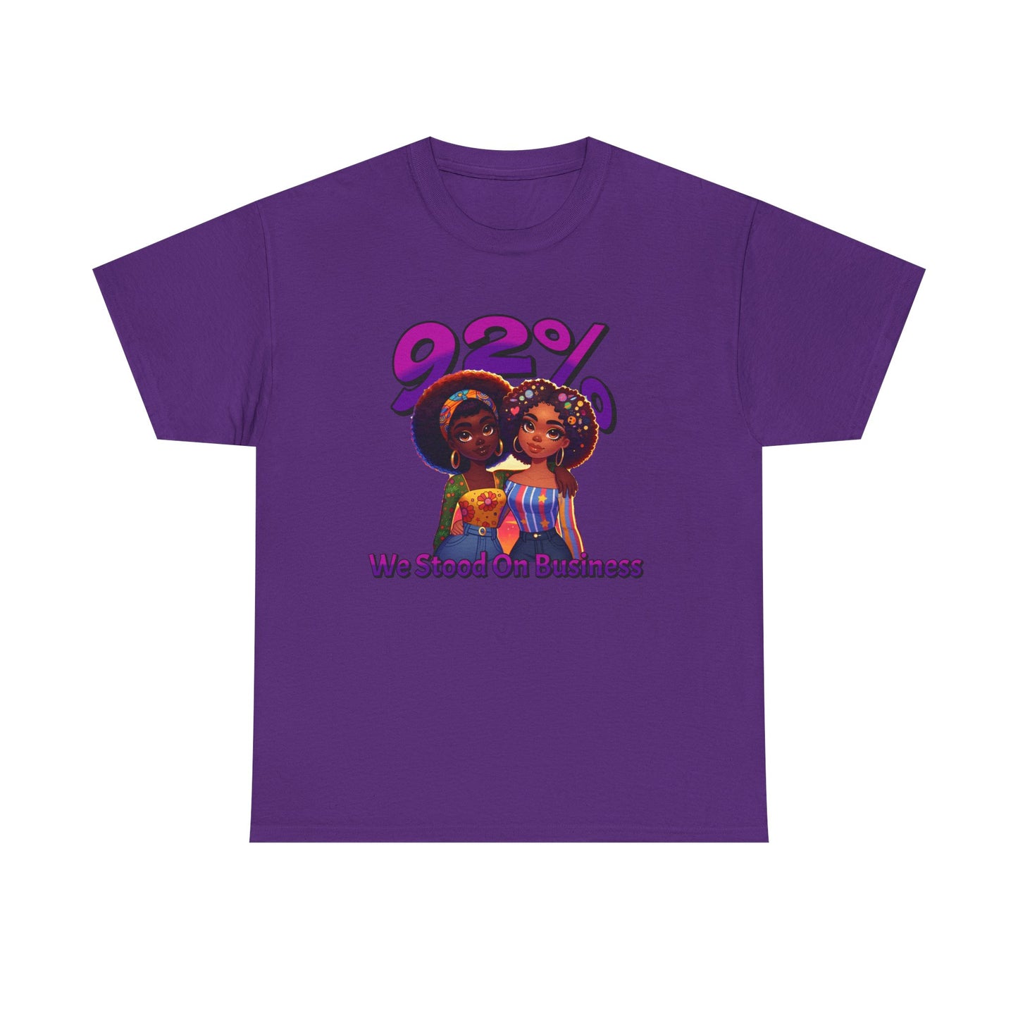 92% Shirt, Save Democracy Shirt, Women Empowerment, Black Woman T-Shirt, Juneteenth Shirt, Black Girl Melanin Shirt, 92 Percenter