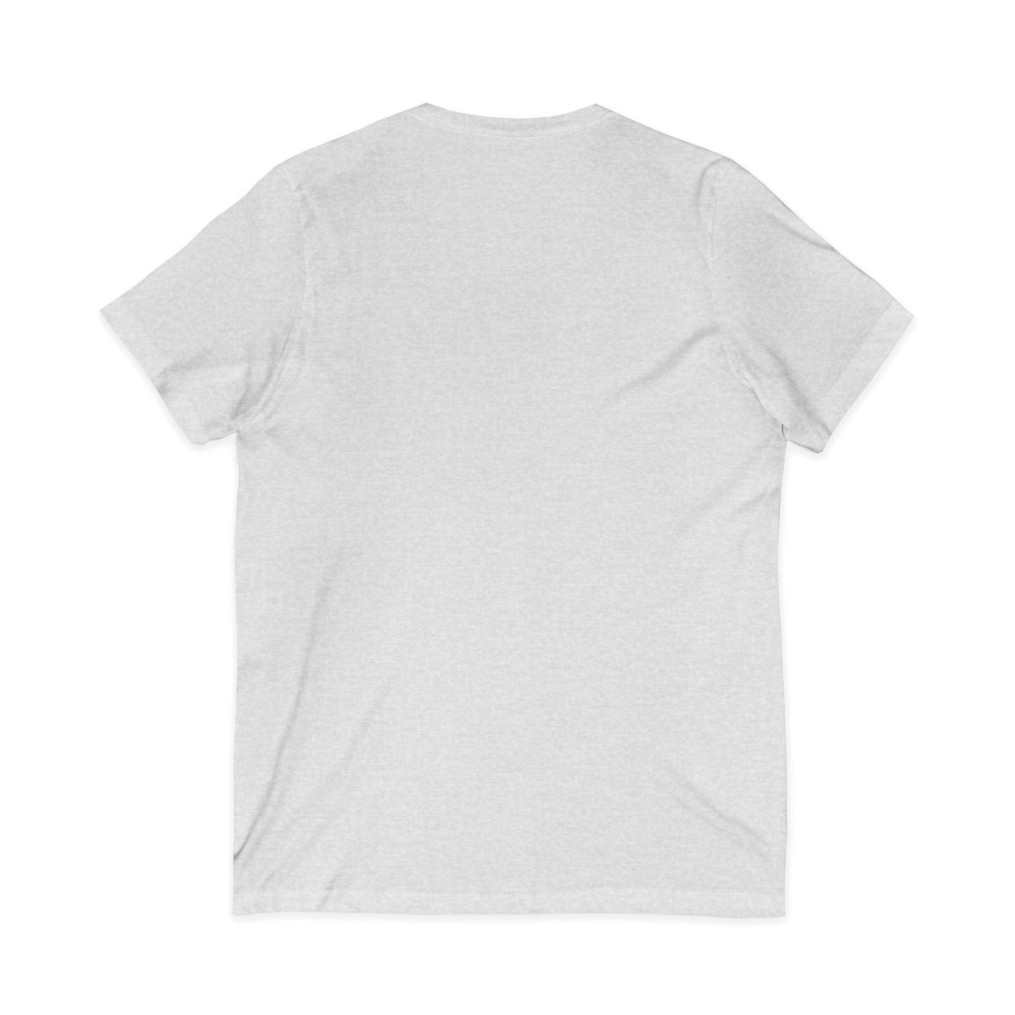 Personalized Dog on Scooter V-Neck Tee - "Off to Praise the Lord"