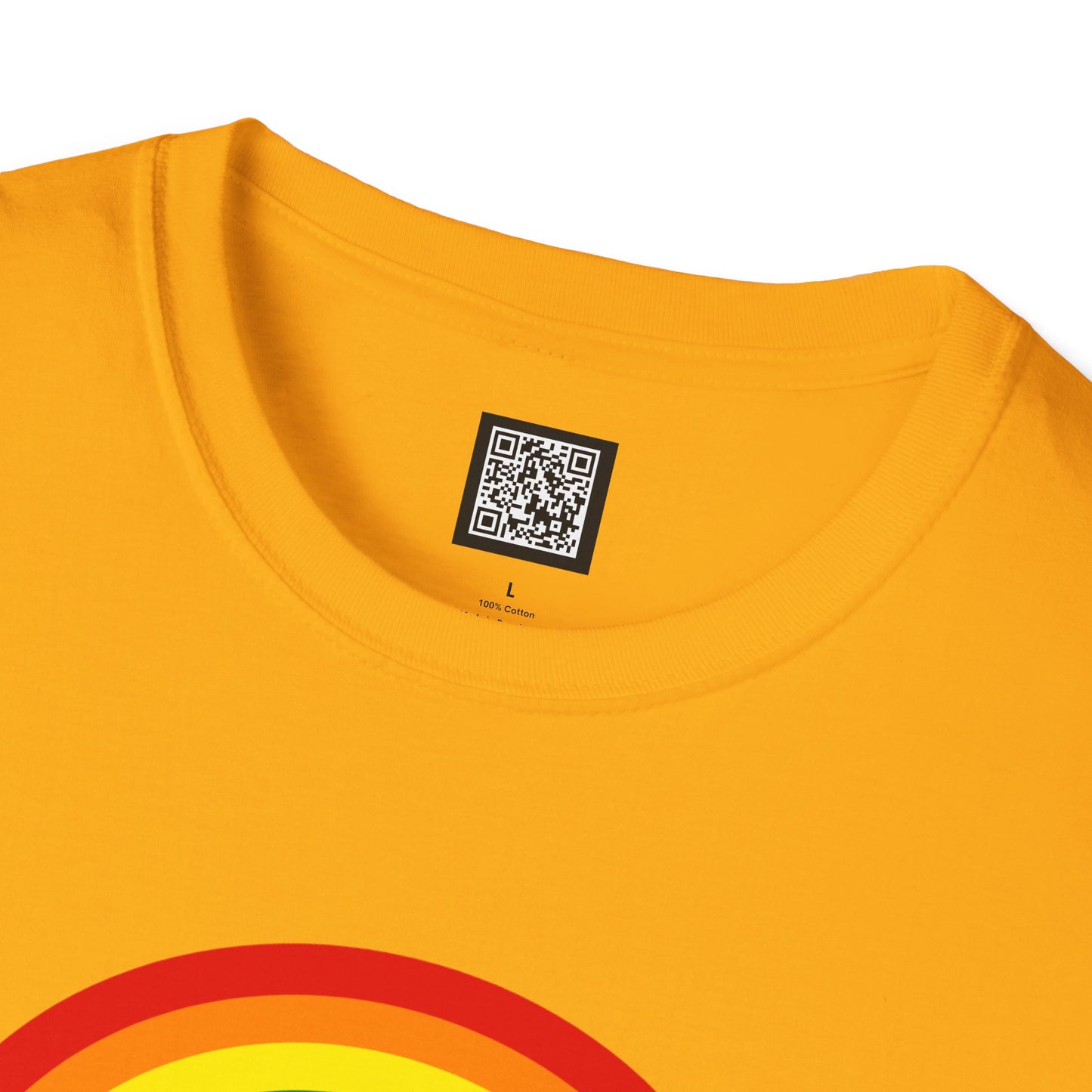Rainbow Diversity Unisex Softstyle T-Shirt, LGBTQ+ Pride Apparel, WEHO Inclusive Gift, Casual Wear, Colorful Tee for Pride Celebrations