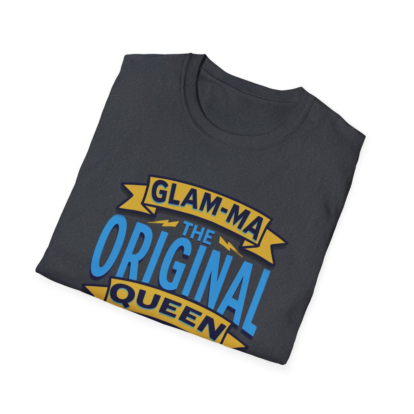 Glam-Ma Original Queen of Multitasking T-Shirt, Glam-Ma: Queen of Everything, Birthday Gift for Grandma, T-Shirt for Grandmothers, Cute Glam-Ma Gift