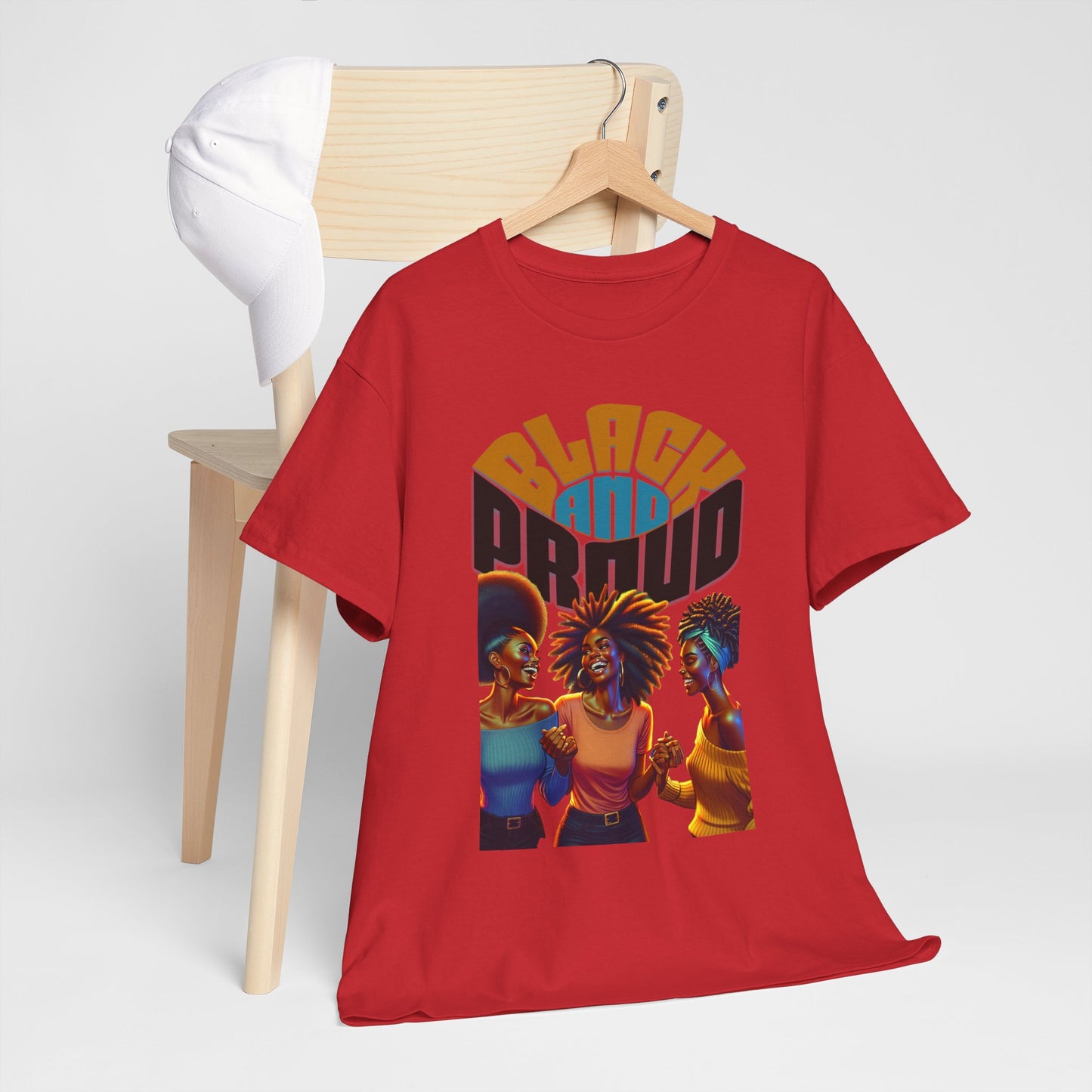 Black and Proud: Sisters United Shirt, Black Culture Shirts, Melanin Power, Black Girl Magic Shirts, African American T-Shirts, Nubian Queens T-Shirts,