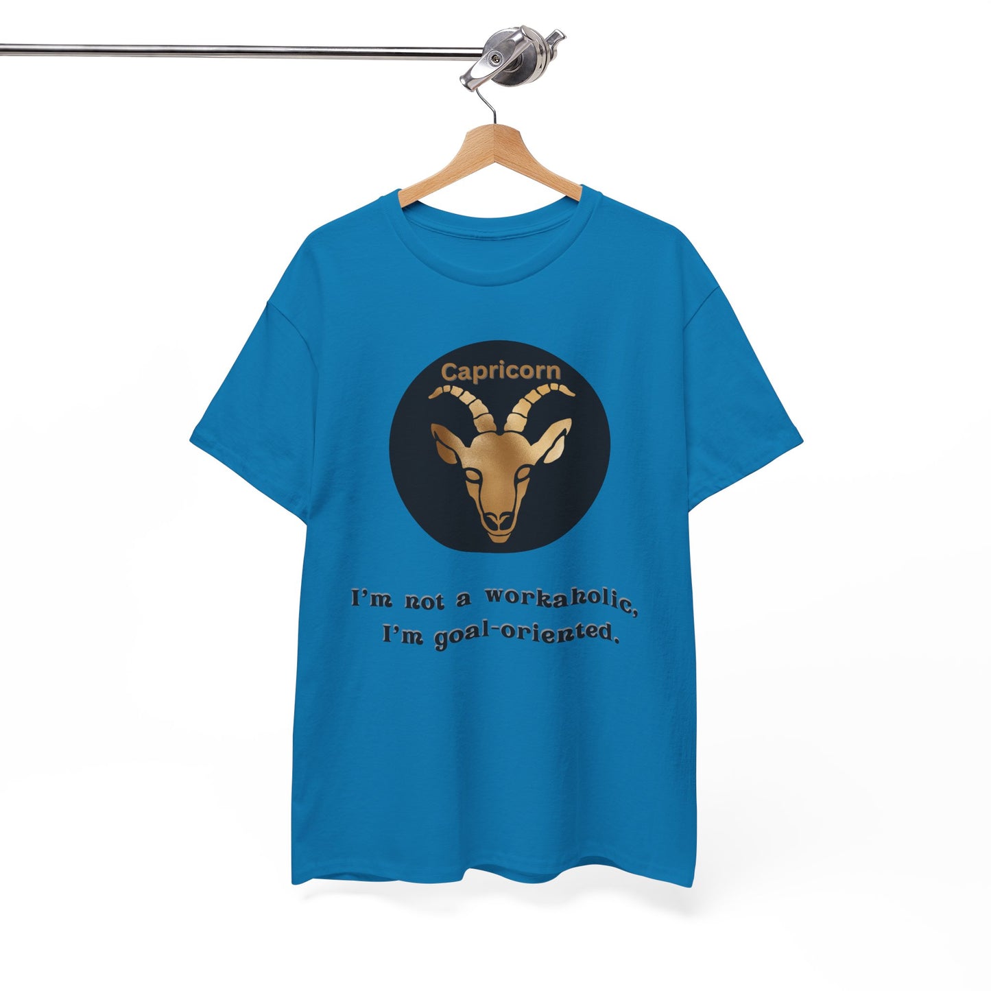Capricorn T-Shirt, Capricorn Horoscope Gifts, Birth Month Gifts, Zodiac Sign T-Shirt Gifts, Astrology T-Shirt, Unisex Heavy Cotton Tee