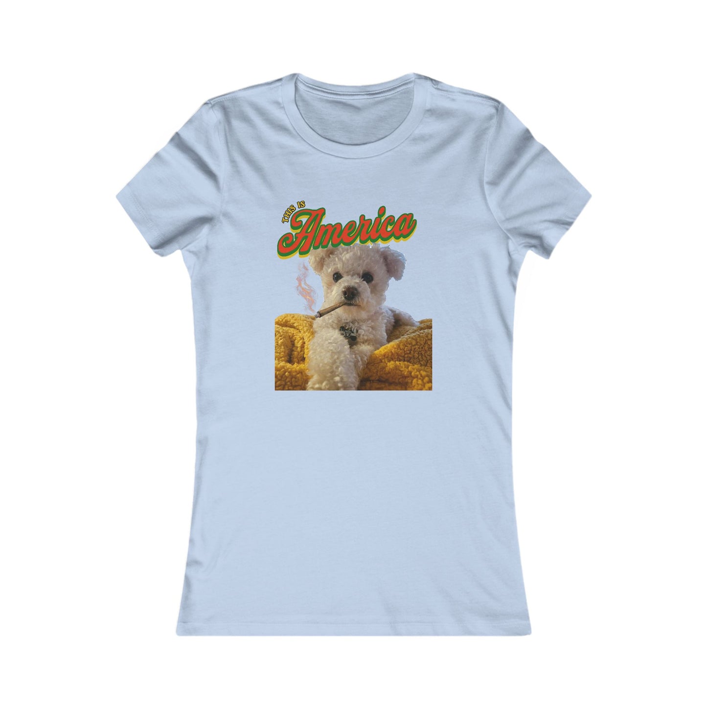 Custom Puppy Graphic Tee — Personalized T‑Shirt for Women