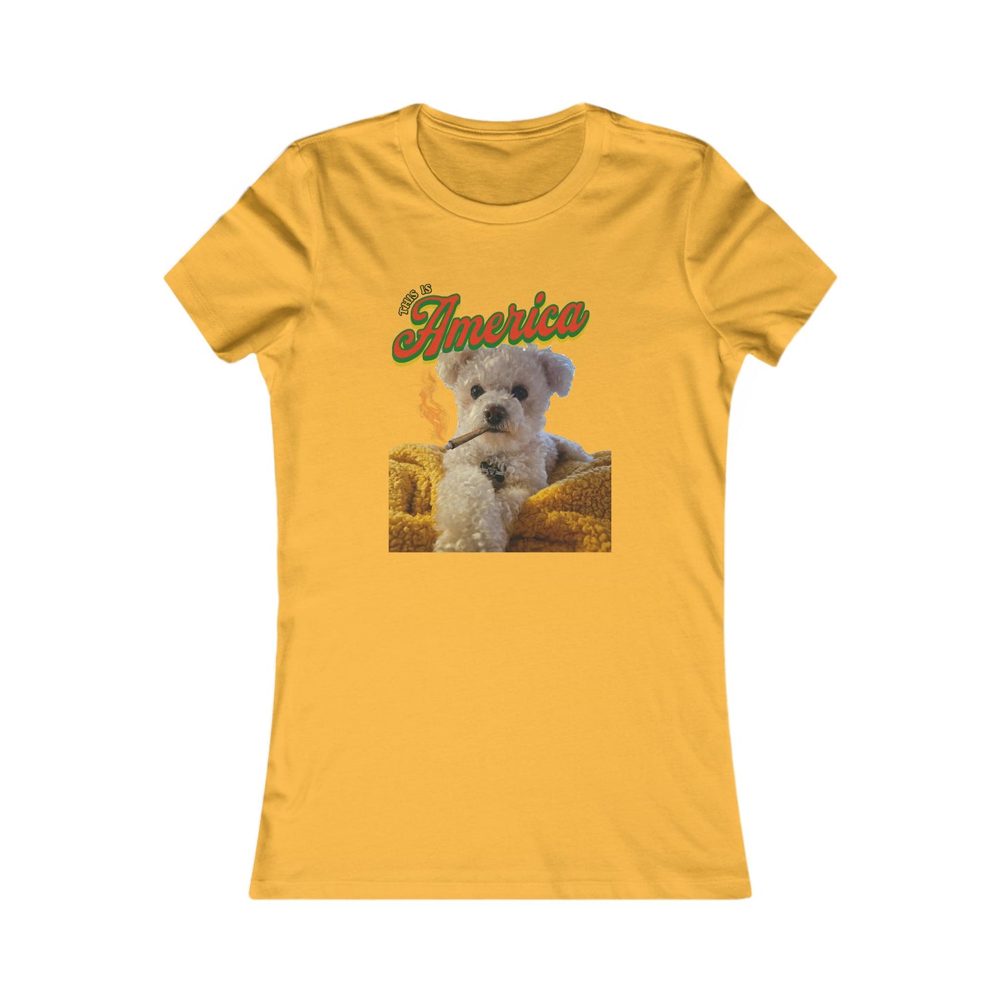 Custom Puppy Graphic Tee — Personalized T‑Shirt for Women