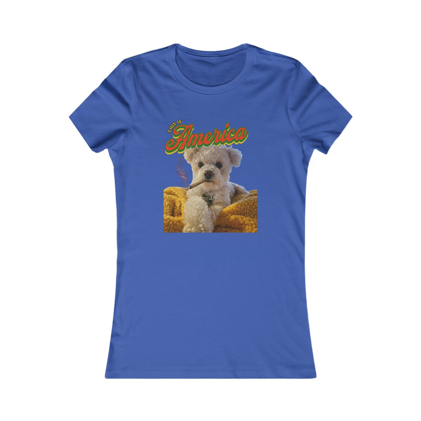 Custom Puppy Graphic Tee — Personalized T‑Shirt for Women