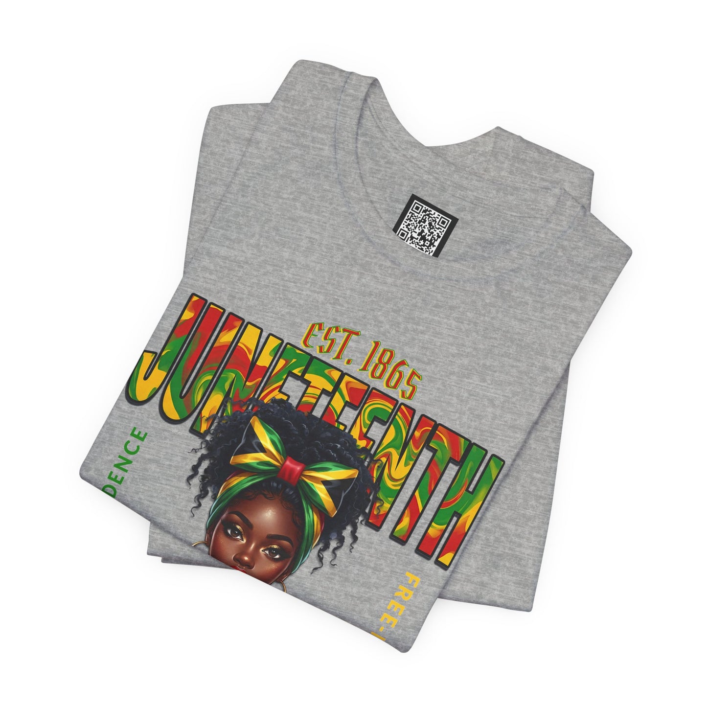 Juneteenth T-Shirt – "Let 'Em Know" Black Independence Tee