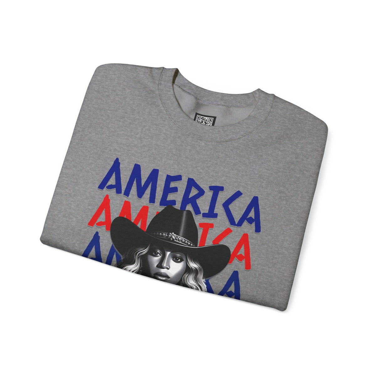 America Graphic Crewneck Sweatshirt, Beyonce America We Have a Problem, Fan Merchandise for Beyonce, Unisex Gildan Sweatshirts