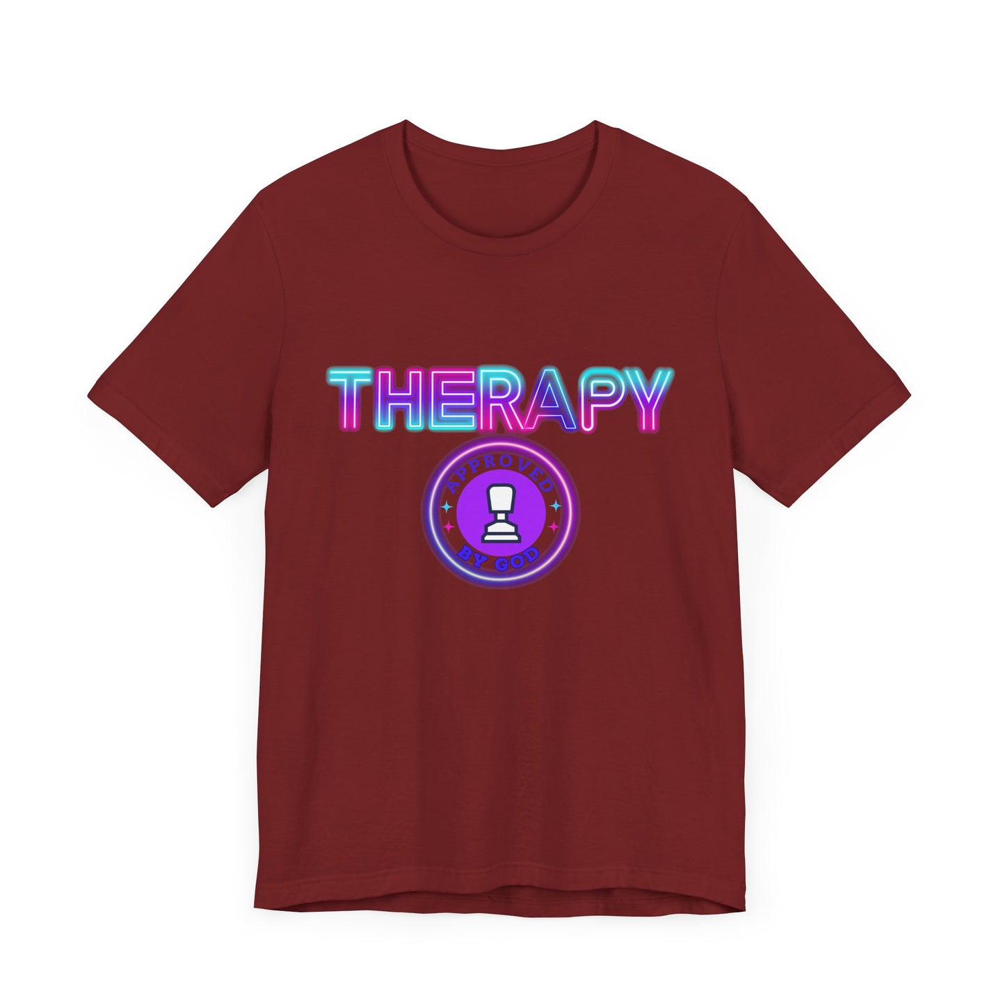 Mental Health Shirts, Mental Health Care Gifts, Inspirational Shirts, Therapy T-shirts, Therapy Works, Motivational T-Shirts, Religious Tees