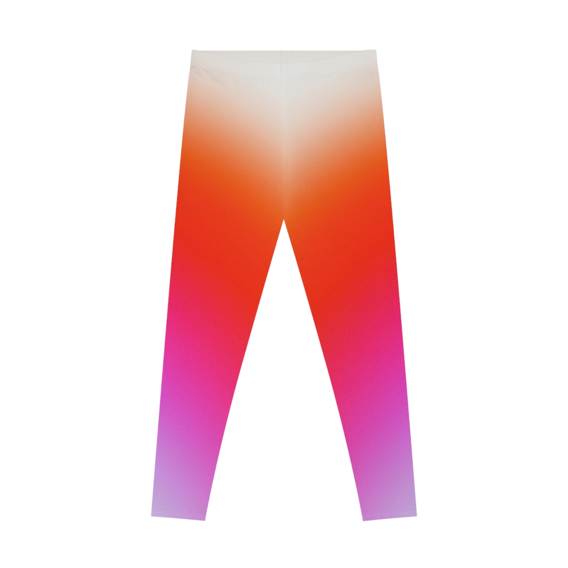 Vibrant Gradient Leggings, Yoga Pants, Athletic Wear, Comfortable Activewear, Gradient Fashion Leggings, Activewear Apparel for Women