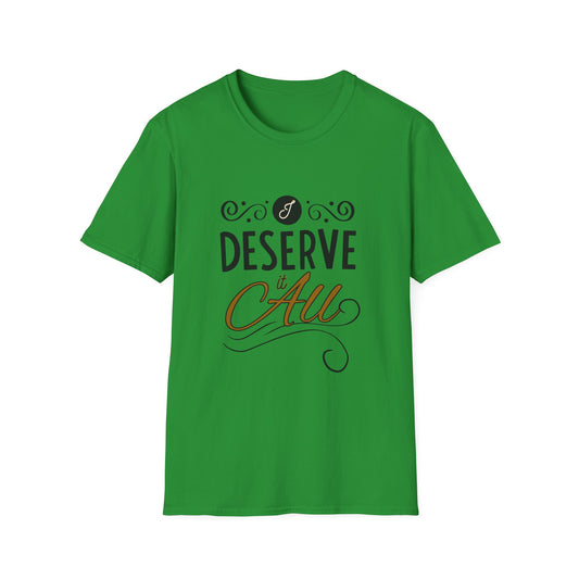 "I Deserve It All" Kendrick Lamar Superbowl T-Shirt, Superbowl T-Shirt, Black History Month Shirt, Unisex Shirt, Rap Hip Hop, Compton Shirt