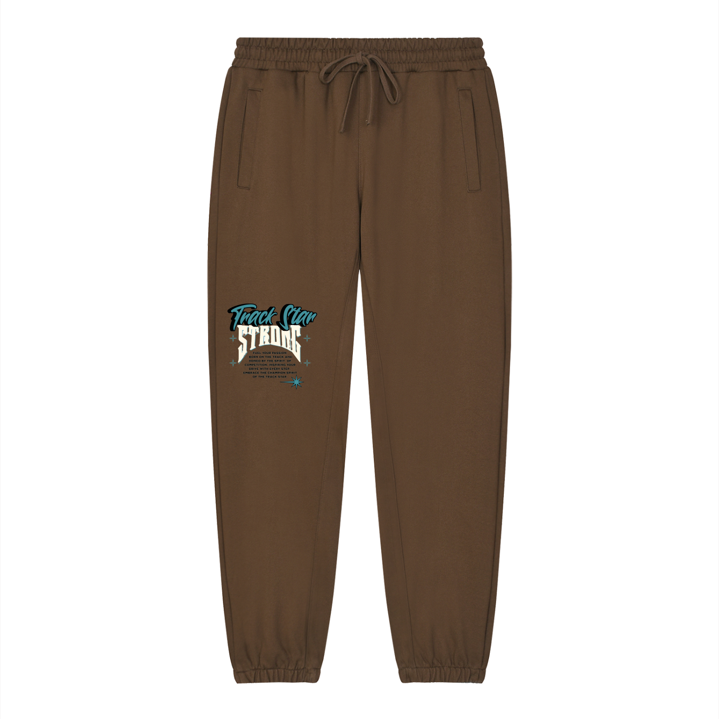 "Track Star" Unisex Loose Fit Tapered Jogger Pants