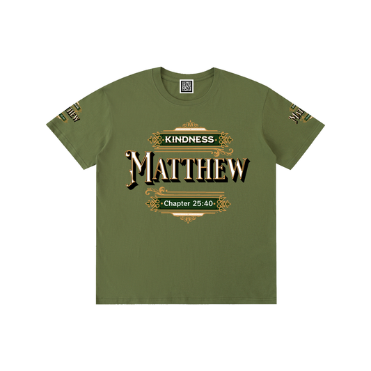 Kindness Matthew 25:40 – Unisex Graphic Faith T-Shirt