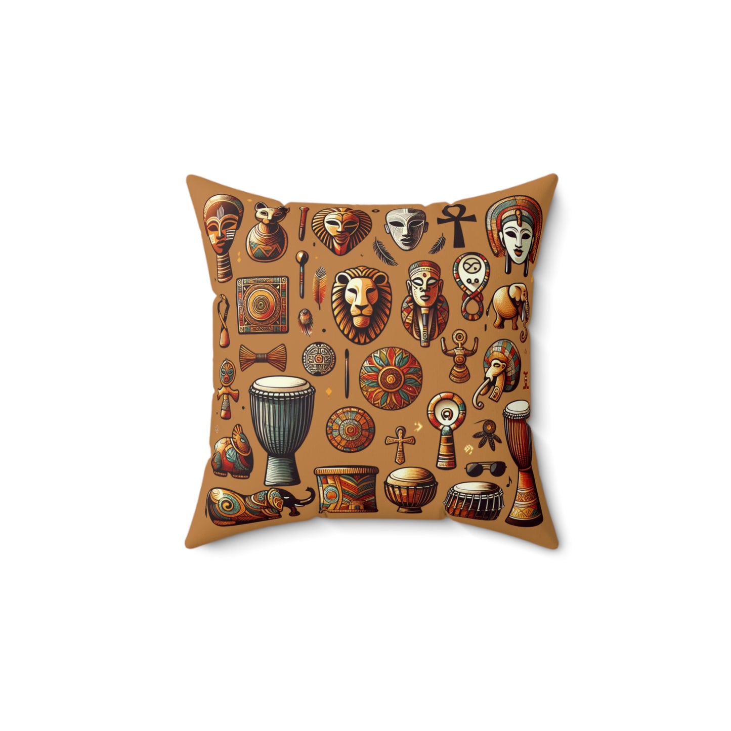 African Print Pillow, Black History Pillow, Boho Chic Pillows, African Ethnic Pillow, Ethnic African Style Pillows, Unique Pillows for a Gift