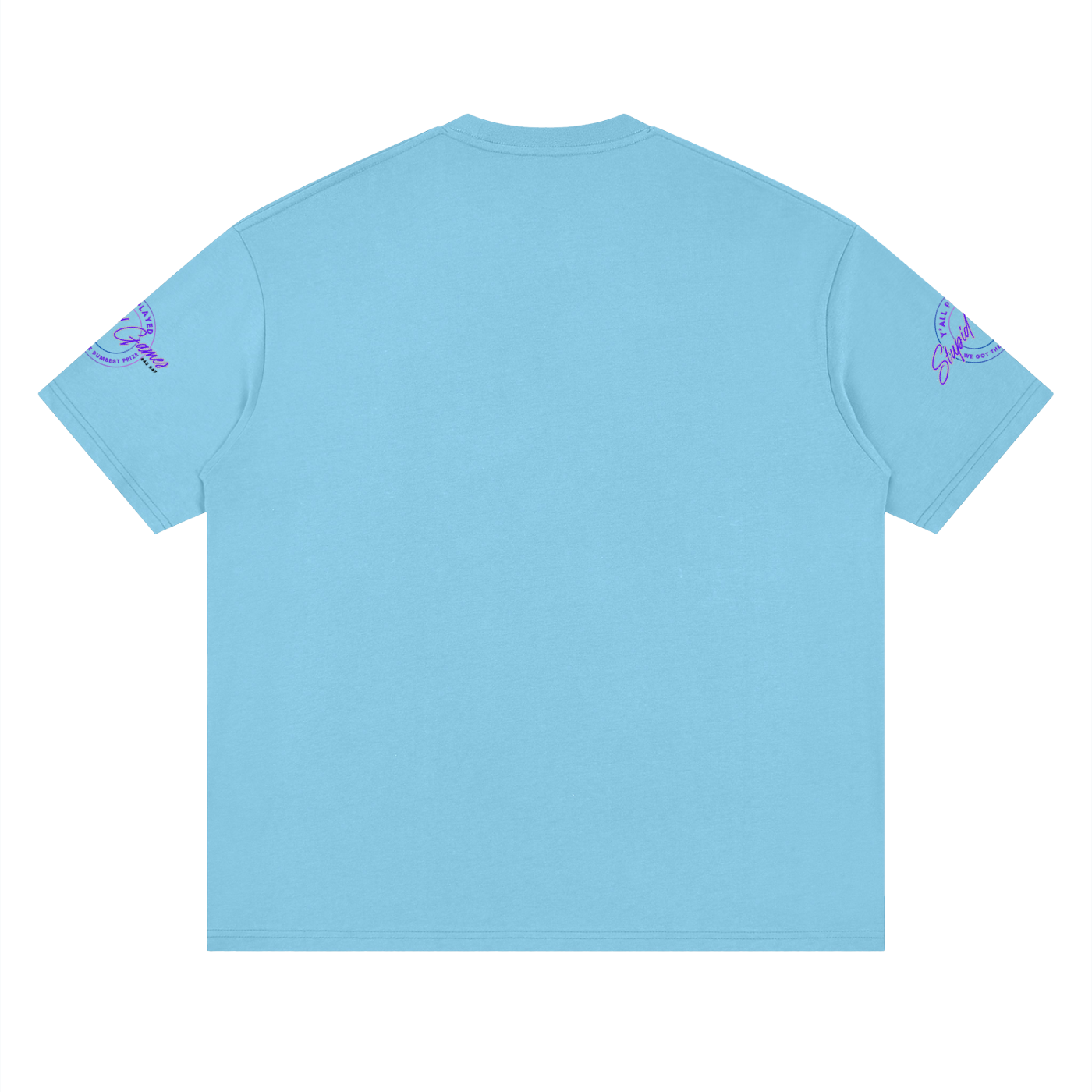 "Played Stupid Games" Streetwear Loose Drop Shoulder Tee
