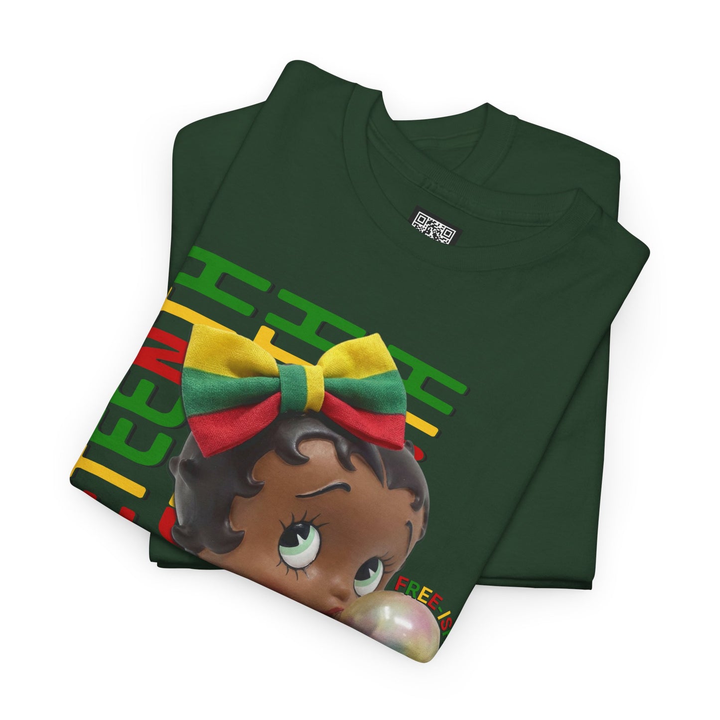 Juneteenth Betty Boop Graphic Tee — "Juneteenth Est. 1865" Celebration T-Shirt