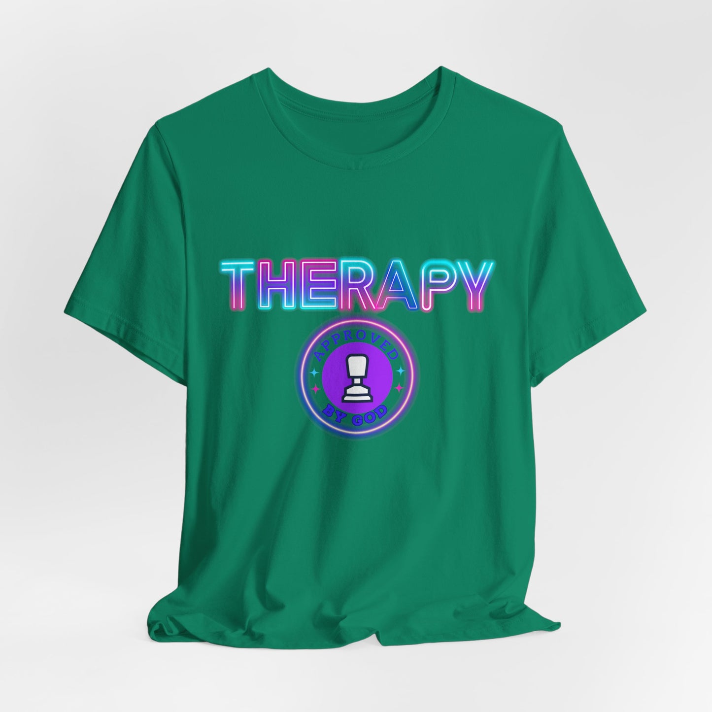 Mental Health Shirts, Mental Health Care Gifts, Inspirational Shirts, Therapy T-shirts, Therapy Works, Motivational T-Shirts, Religious Tees