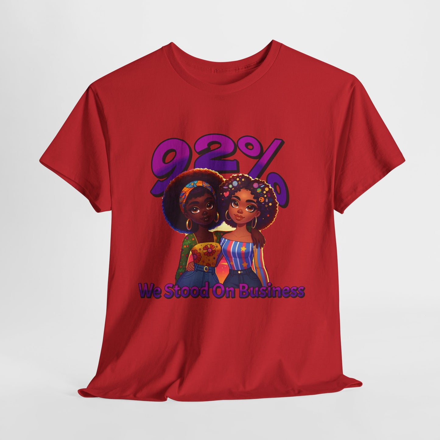 92% Shirt, Save Democracy Shirt, Women Empowerment, Black Woman T-Shirt, Juneteenth Shirt, Black Girl Melanin Shirt, 92 Percenter