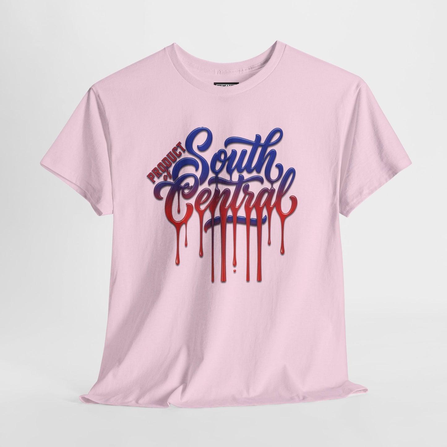 South Central Drip T-Shirt — Retro Los Angeles Script Graffiti Tee