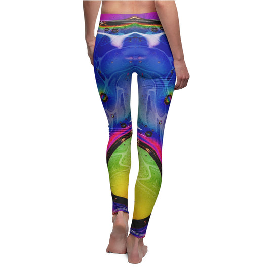 Vibrant Unique Women's Leggings - Colorful, Trendy Activewear for Fitness & Fashion Lovers