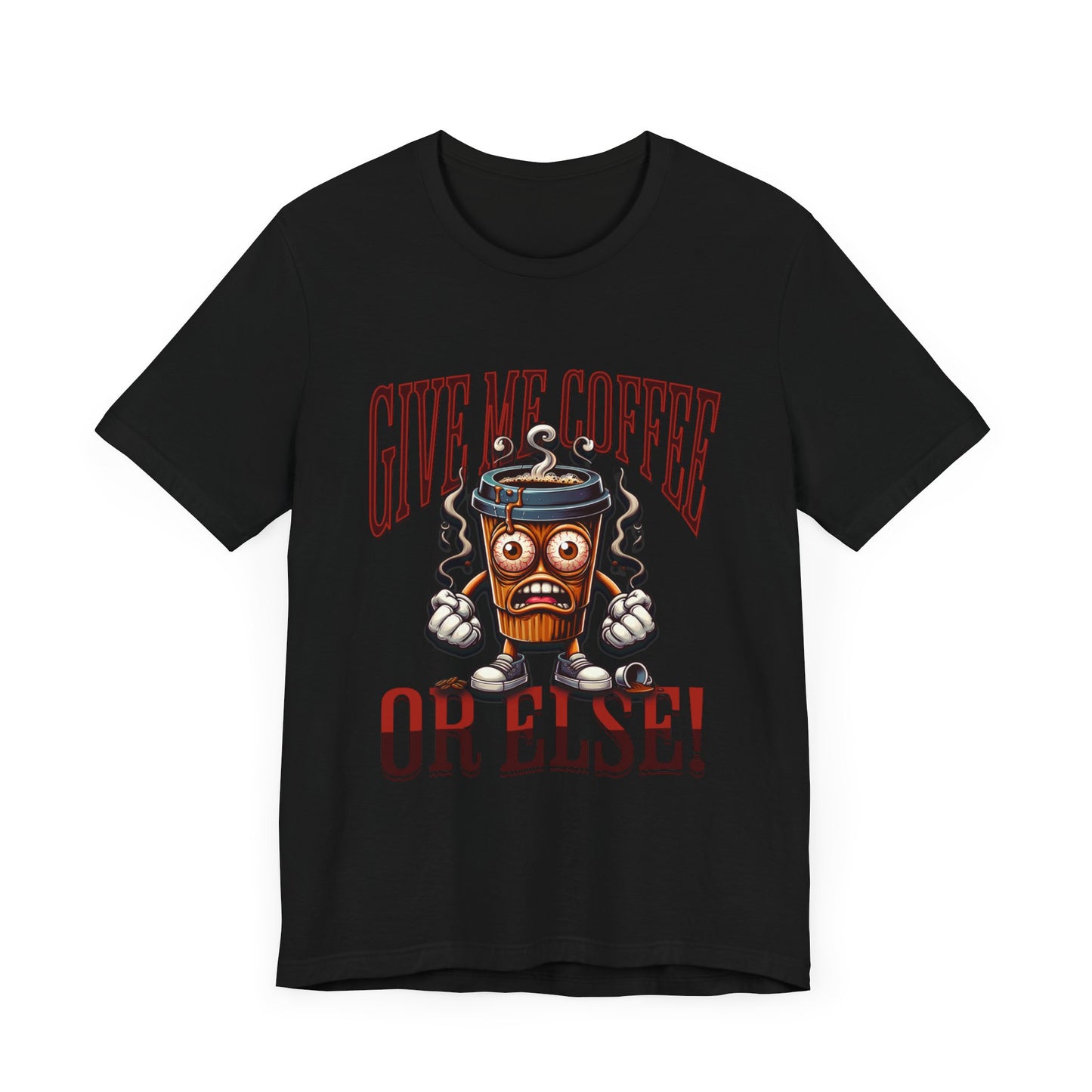 Caffeine Crisis T-Shirts, Unisex Coffee Lover Shirt, Funny Coffee Lover Gift, But First Coffee, Coffee Addict T-Shirt, Coffee Shirt for Men & Women