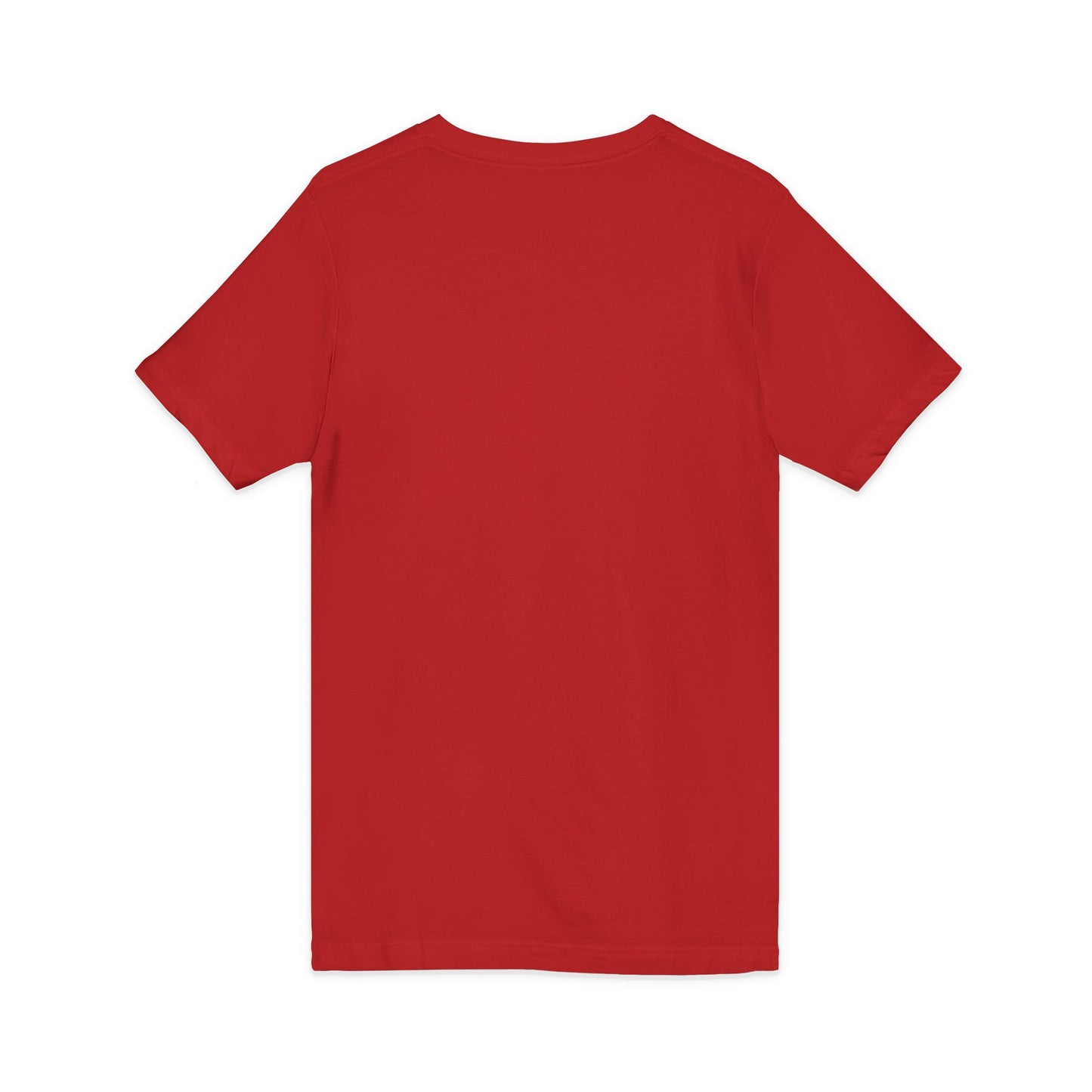 Personalized Dog on Scooter V-Neck Tee - "Off to Praise the Lord"