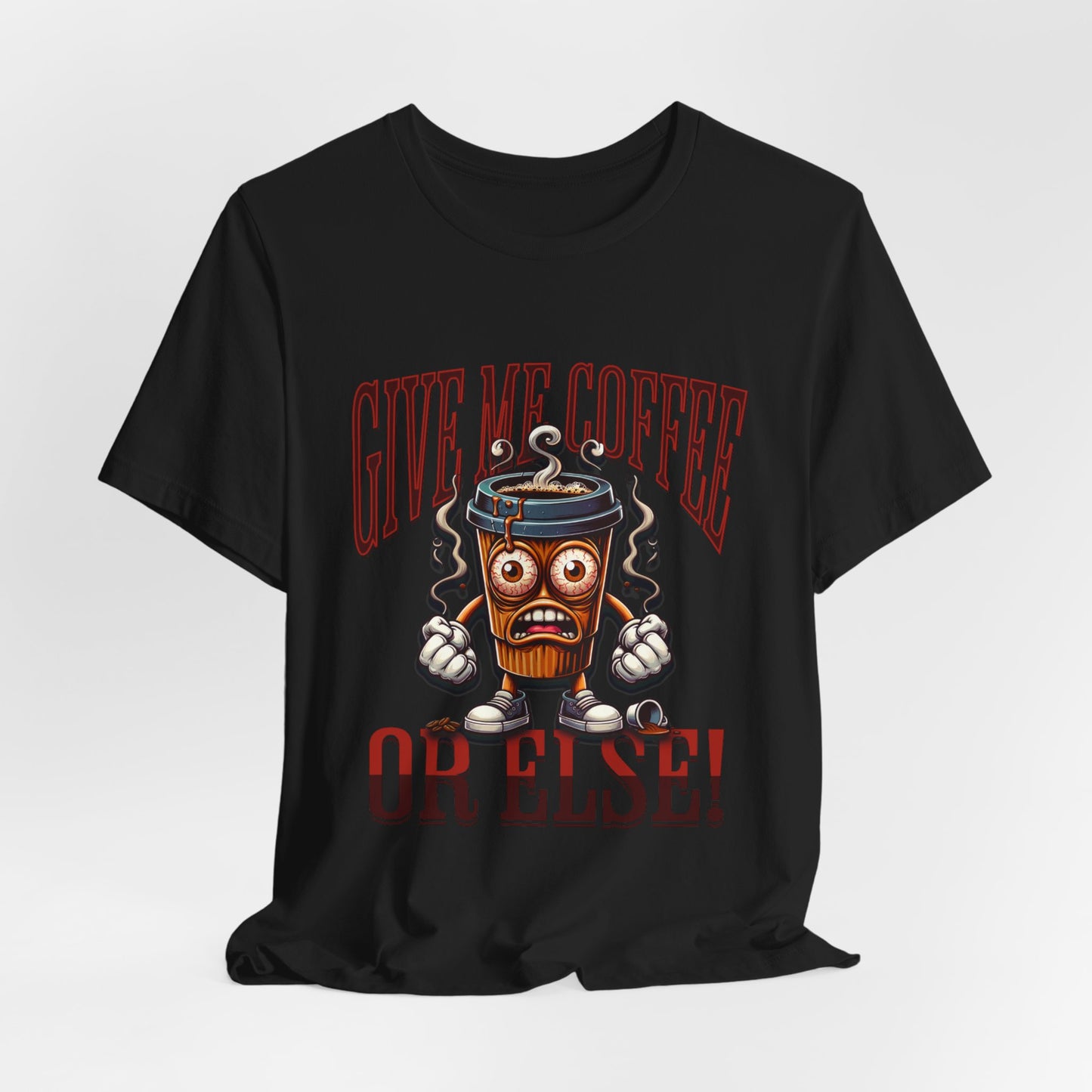 Caffeine Crisis T-Shirts, Unisex Coffee Lover Shirt, Funny Coffee Lover Gift, But First Coffee, Coffee Addict T-Shirt, Coffee Shirt for Men & Women