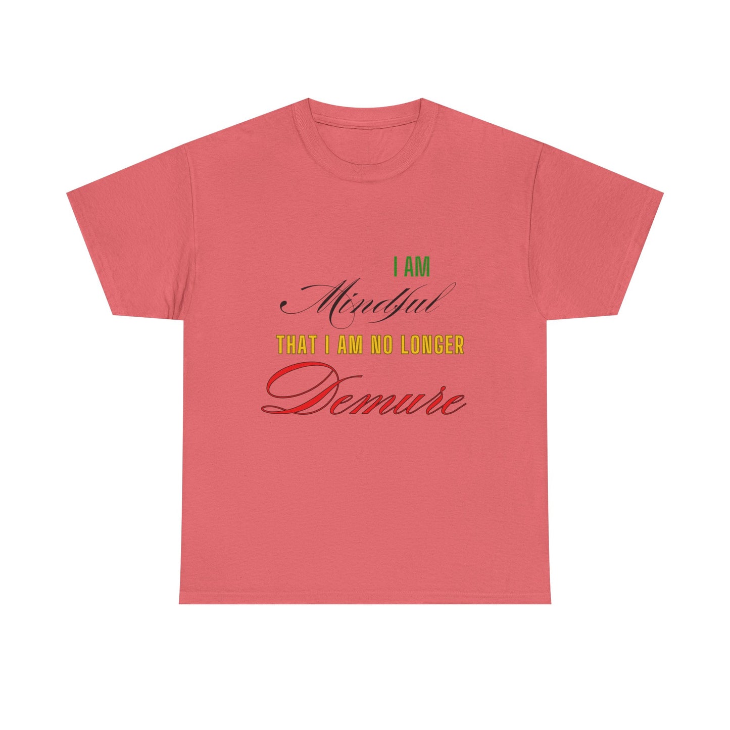Demure Shirt, Funny Trendy T-Shirt, Viral Meme Shirt, Female Empowerment Shirt, Very Demure Very Mindful Very Cutesy, Minimalist Style, Fun
