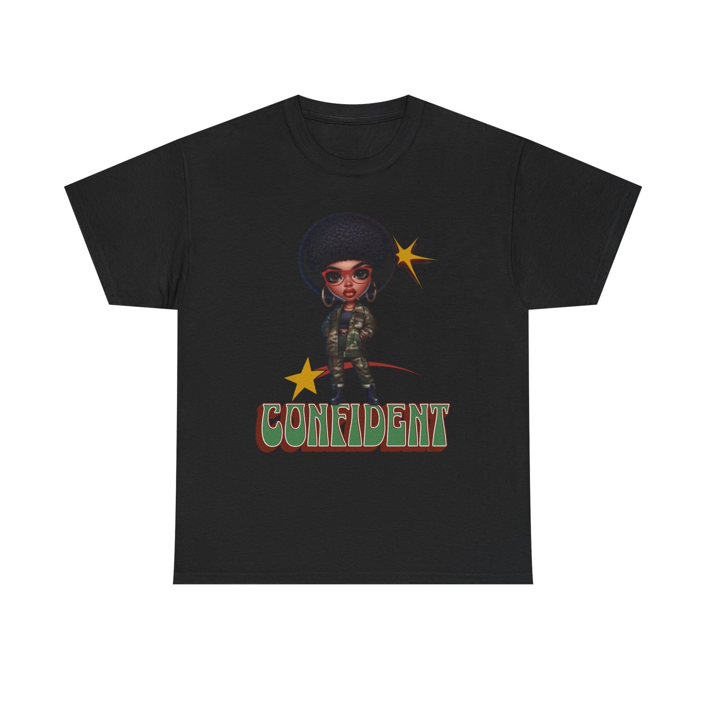 Black Femininity and Individuality, Black Women Confidence Shirt, Melanin Shirt for Black Women, Black Girl Magic T-Shirts, Confident T-Shirt