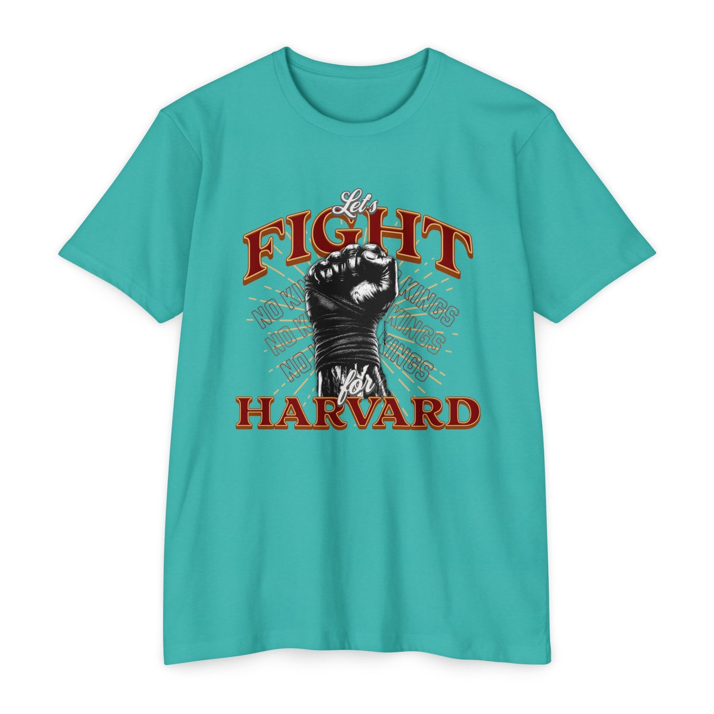 Empowering Fight for Hardvard University T-Shirt | Trump vs. Harvard T-Shirts, Spirit of Democracy, Standing with Hardvard Tee