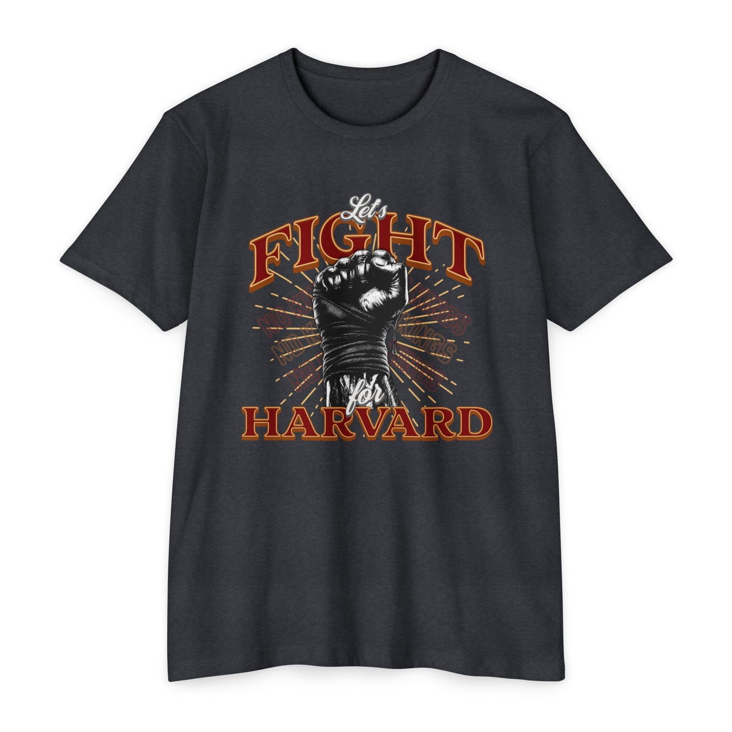 Empowering Fight for Hardvard University T-Shirt | Trump vs. Harvard T-Shirts, Spirit of Democracy, Standing with Hardvard Tee