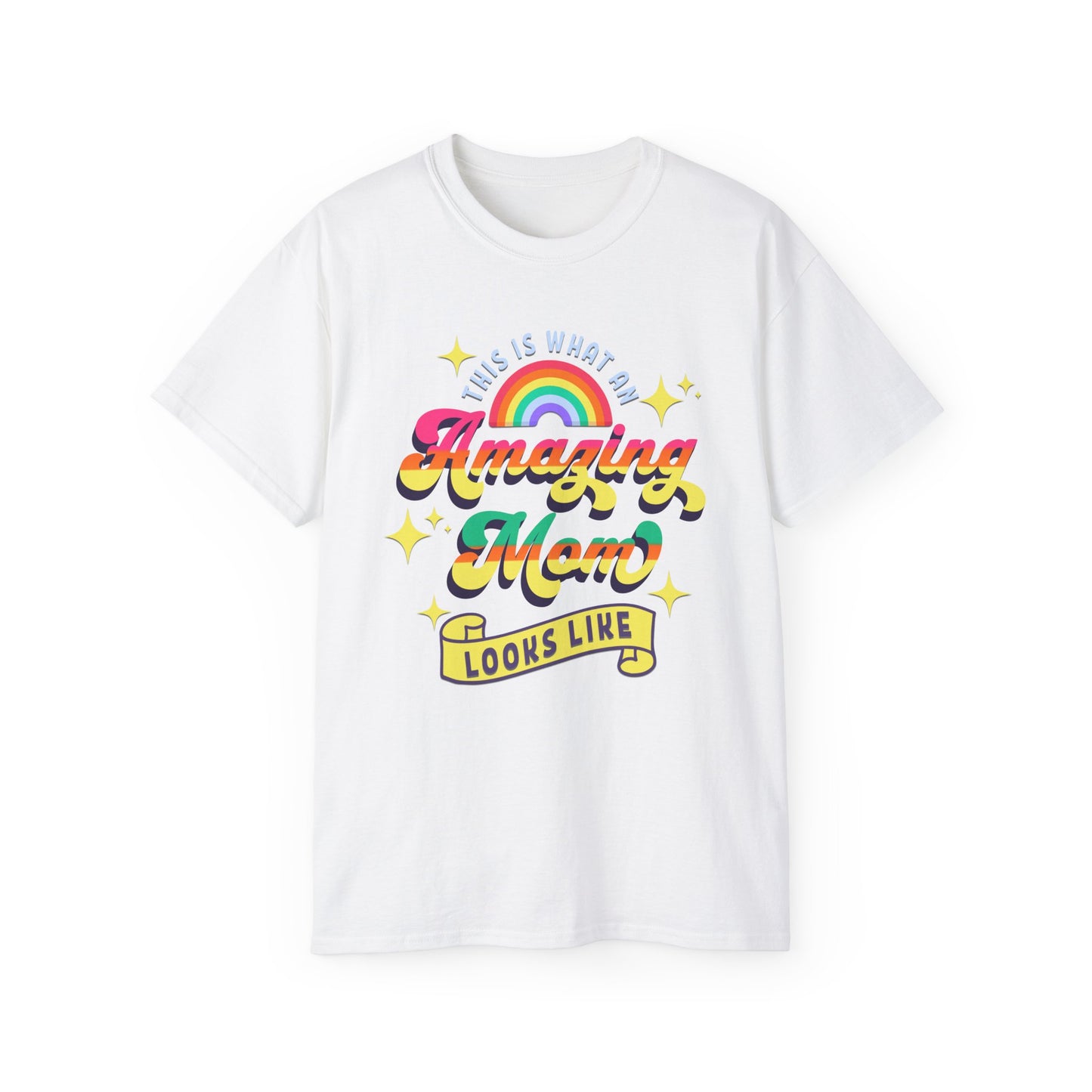 Amazing Mom Ultra Cotton Tee - Perfect Gift for Mother's Day, Mother's Day T-Shirts for Mom's and Grandma's, Cute Mother's Day Gift