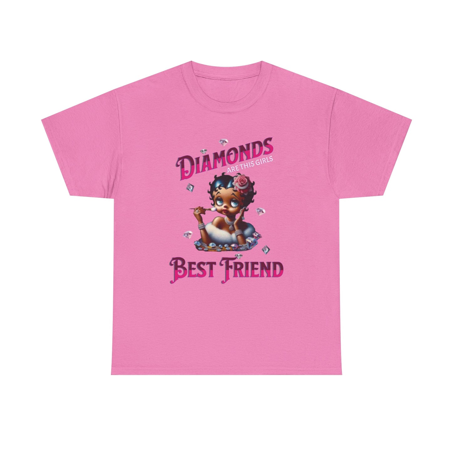 Diamonds Are This Girl's Best Friend, Marilyn Monroe Quote Shirt, Best Friend Tees, Betty Boop I Love Diamonds T-Shirts,