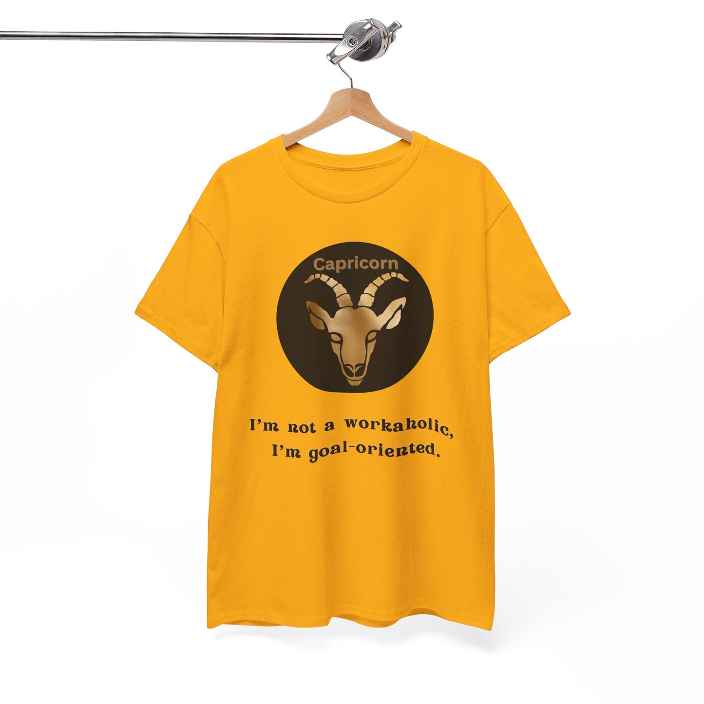 Capricorn T-Shirt, Capricorn Horoscope Gifts, Birth Month Gifts, Zodiac Sign T-Shirt Gifts, Astrology T-Shirt, Unisex Heavy Cotton Tee