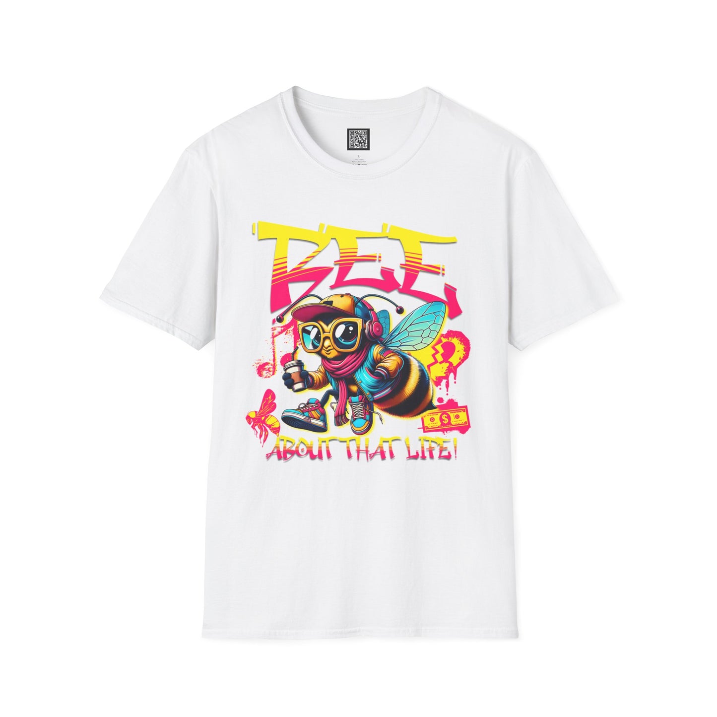 Beekeeper Graphic T-Shirt, Cute Bee Lovers T-Shirt, Fun Colorful Graphic Bee Tee, Summer Casual Wear, Gift for Bee Enthusiast