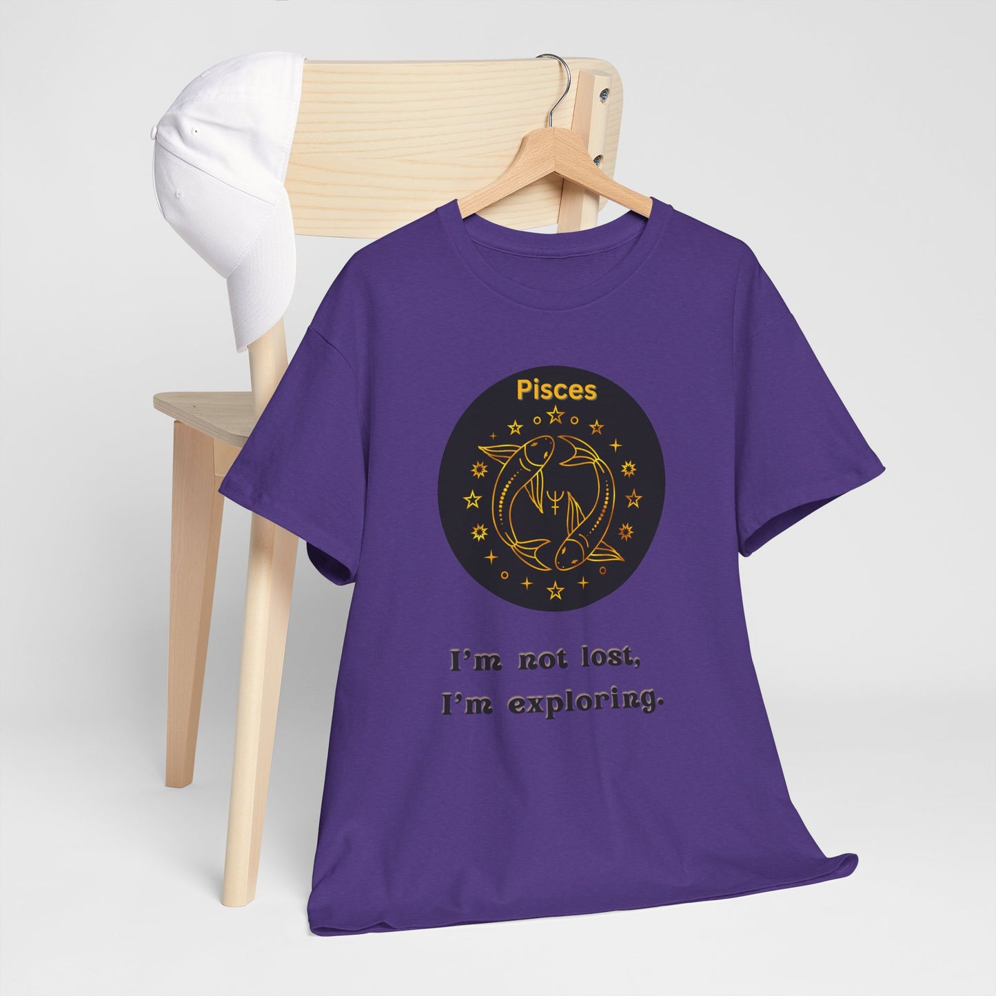 Pisces T-Shirt, Pisces Horoscope Gift, Birth Month Gift, Zodiac Sign T-Shirt Gift, Astrology Pisces T-Shirt, Unisex, Gift for a Pisces Horoscope