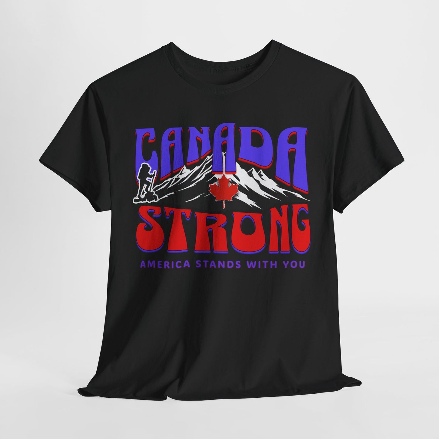 Canada and America in Solidarity, Canada Strong Unisex T-Shirt, America and Canada are United, Canada Pride and America Apologizes for Trump