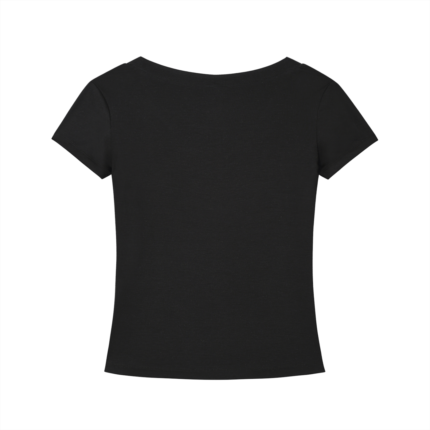 When You Know Better, You Do Better – 92% Women's Tencel Slim Fit V-Neck Crop T-Shirt
