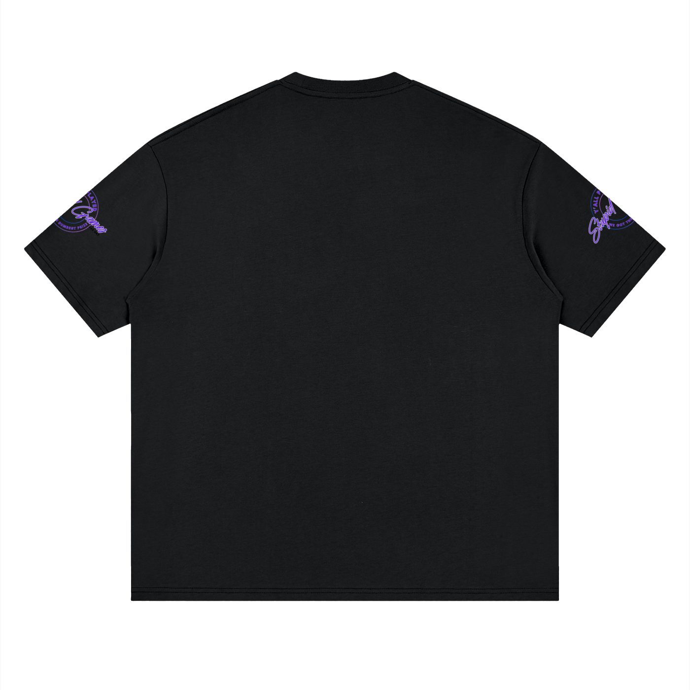 "Played Stupid Games" Streetwear Loose Drop Shoulder Tee