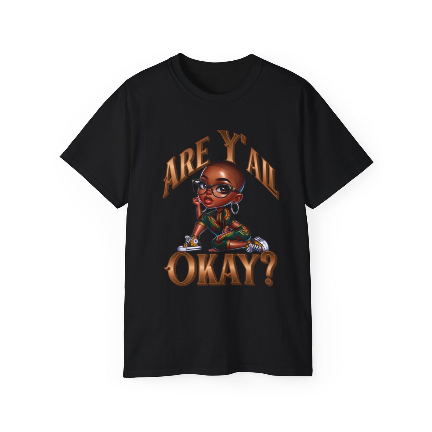 Sassy Check-In "Are Y'all Okay?", Black Girl Magic Shirts, Black History Month Shirt, Afrocentric Melanin Shirts, Woman Empowerment Shirt