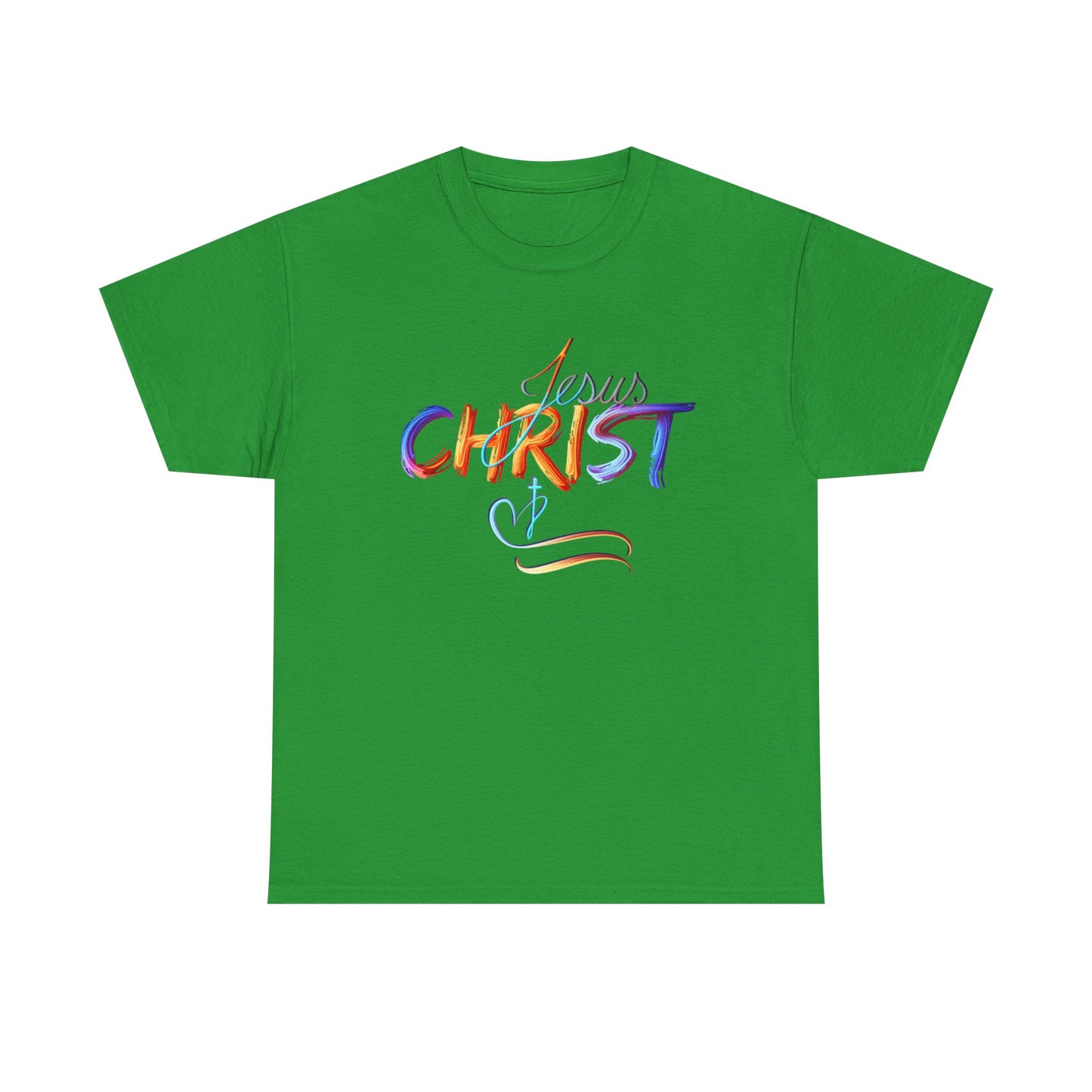Jesus Christ Shirt, Faith & Light T-shirt, Christian Apparel, Bold Christian Graphics, Christian Gift, Faith-Based Art, Gospel Merchandise