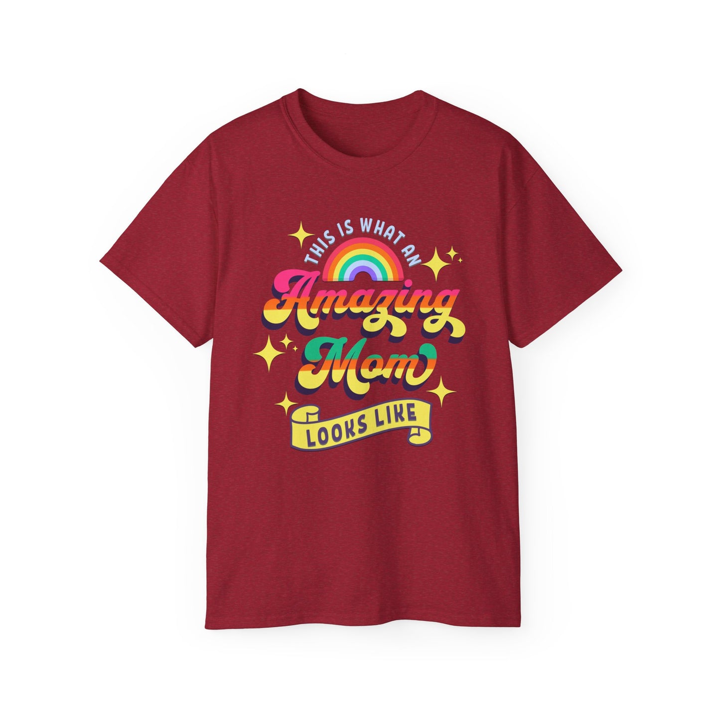 Amazing Mom Ultra Cotton Tee - Perfect Gift for Mother's Day, Mother's Day T-Shirts for Mom's and Grandma's, Cute Mother's Day Gift