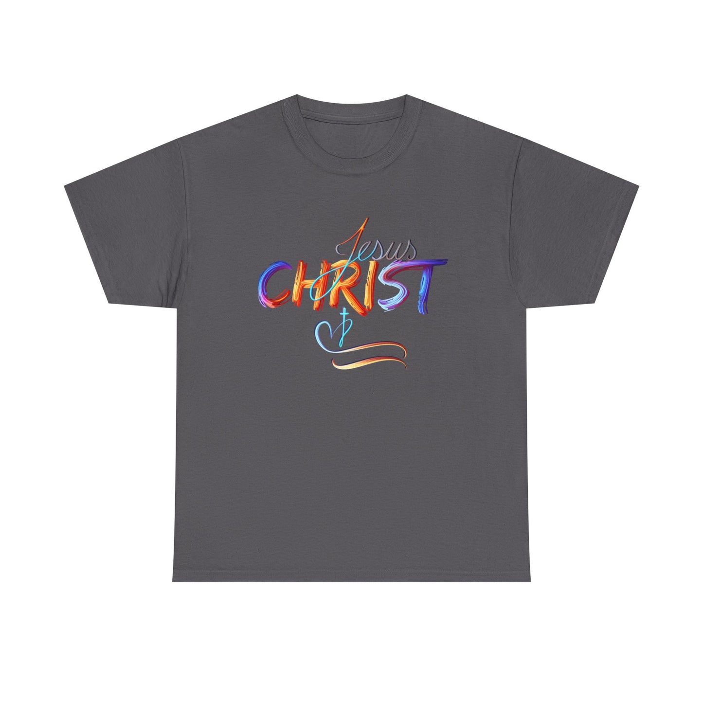 Jesus Christ Shirt, Faith & Light T-shirt, Christian Apparel, Bold Christian Graphics, Christian Gift, Faith-Based Art, Gospel Merchandise