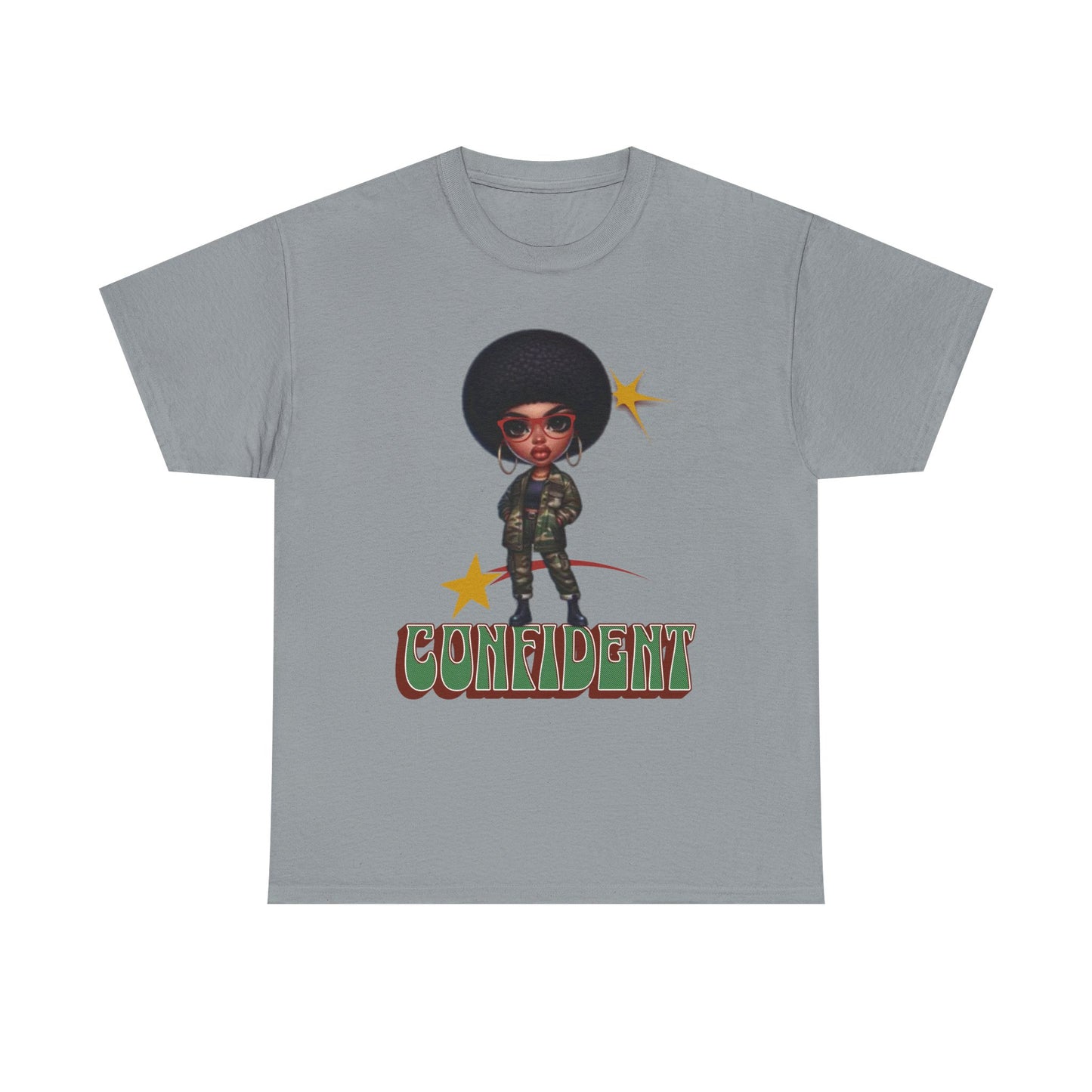 Black Femininity and Individuality, Black Women Confidence Shirt, Melanin Shirt for Black Women, Black Girl Magic T-Shirts, Confident T-Shirt