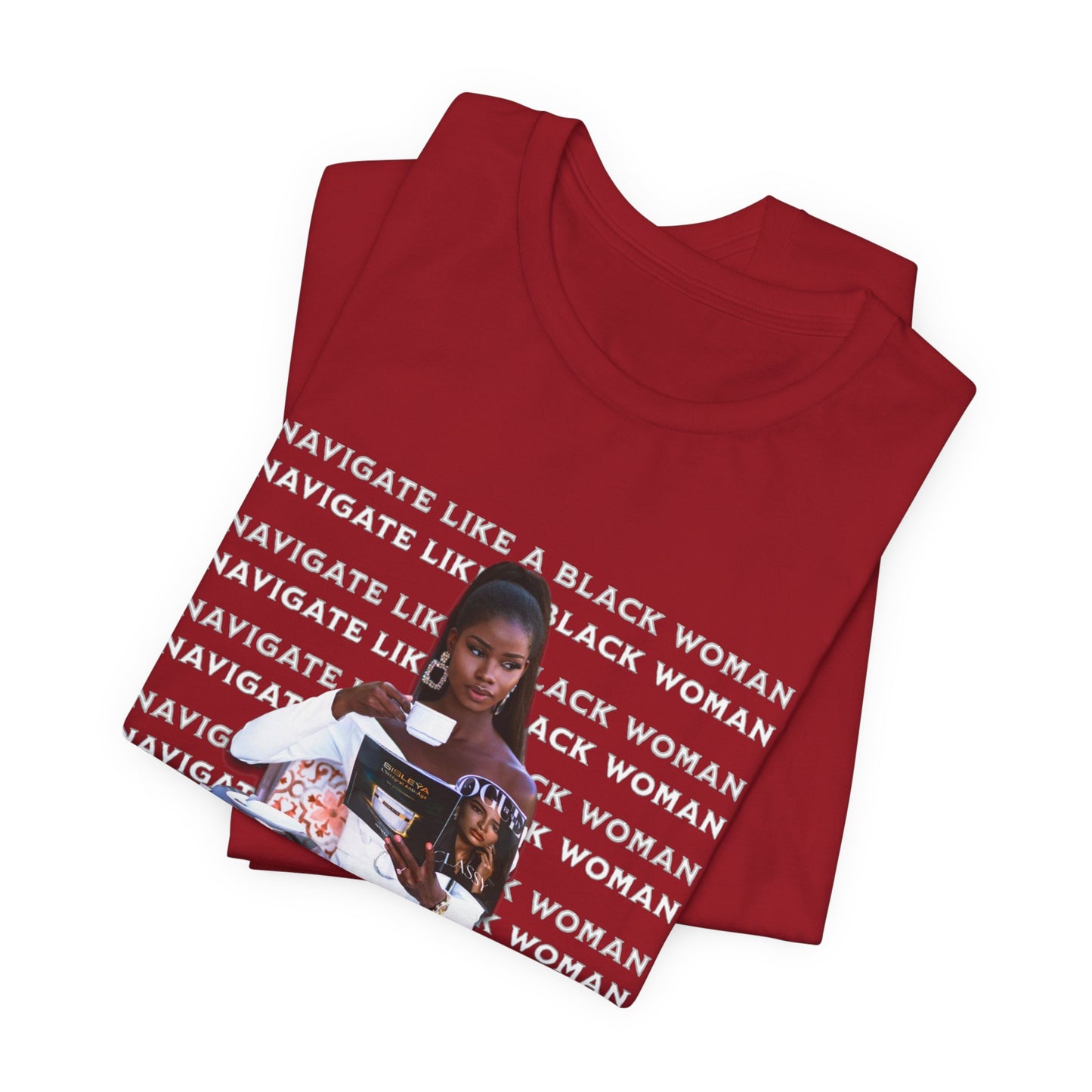 Navigate Like a Black Woman, Black Woman Shirt, 92% Black Woman Club, Black Girl Magic T-Shirts, Black History Month Shirts for Women